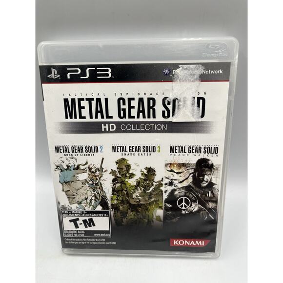 Metal Gear Solid HD Collection (Sony PlayStation 3, 2011) Complete In Box - Picture 1 of 7